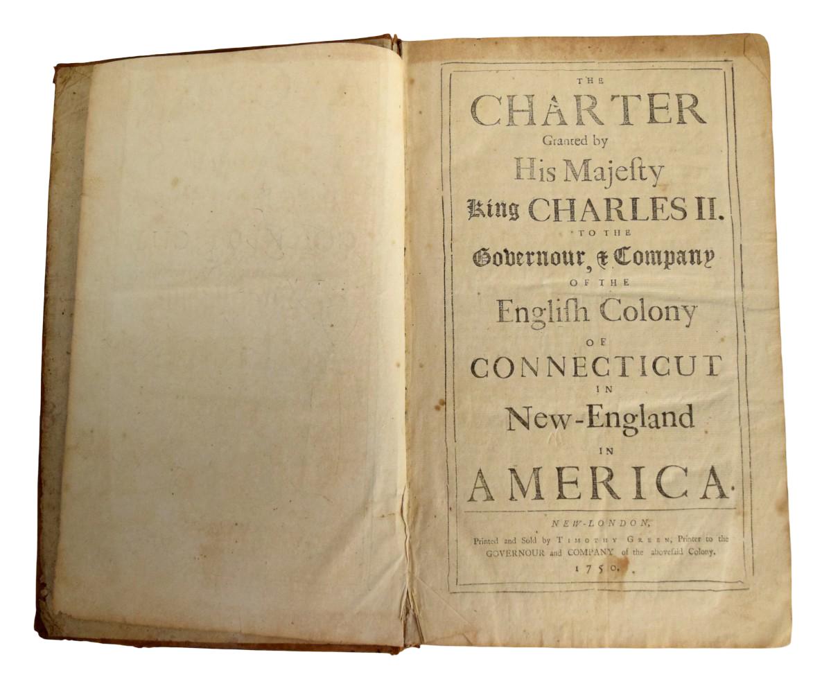 1750 Book Acts and Laws of His Majesty's English Colony of Connecticut in New-England in America