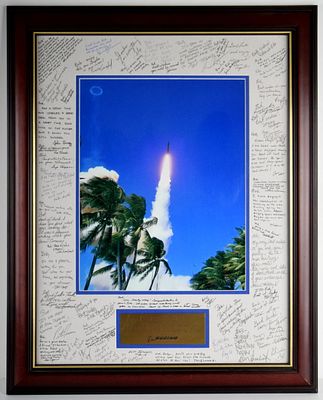 Robert S. Bell The Boeing Company Signed Retirement Plaque. Robert S. Bell 15 years dedication 