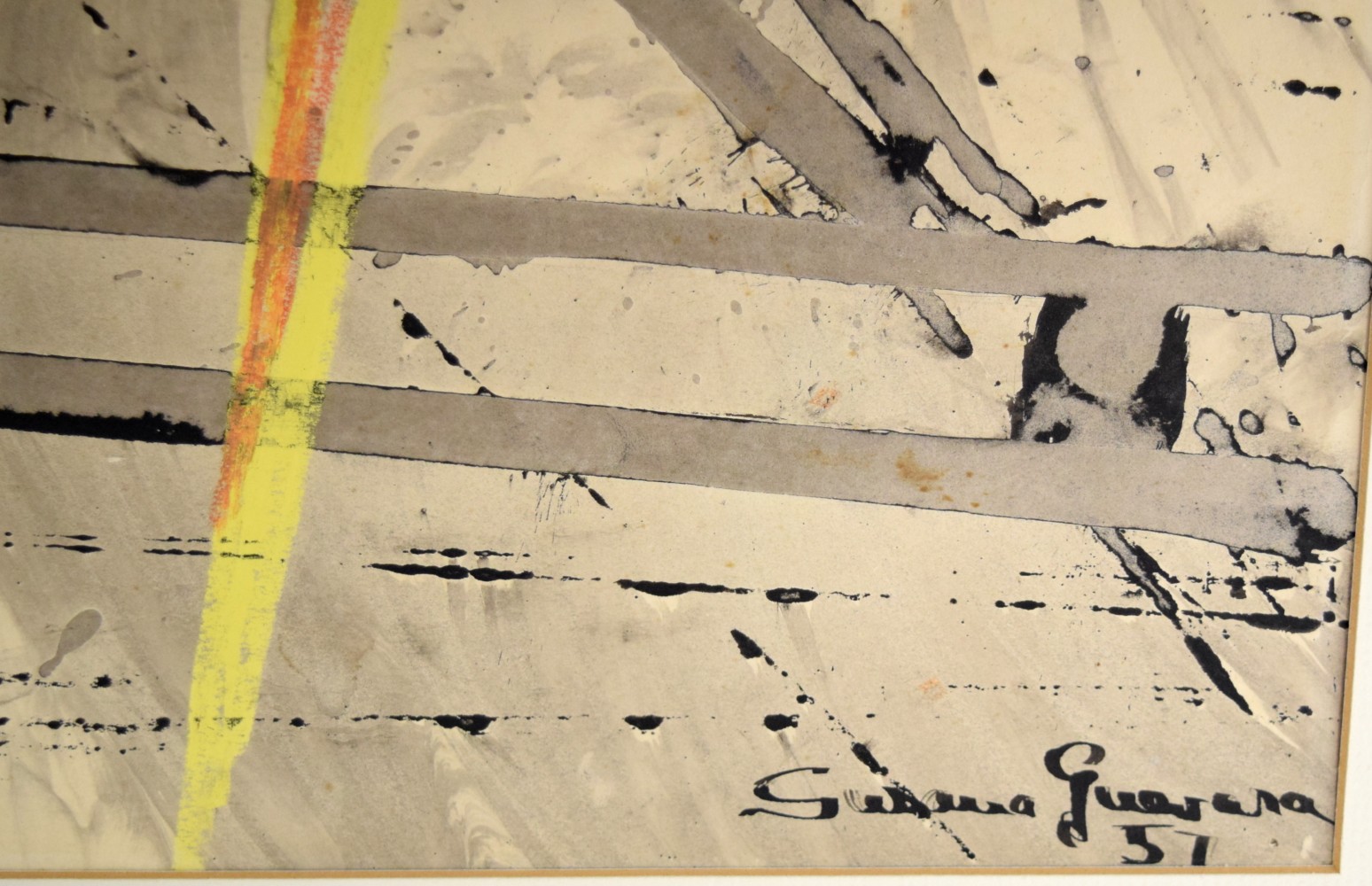 Mid Century Modern Abstract Painting