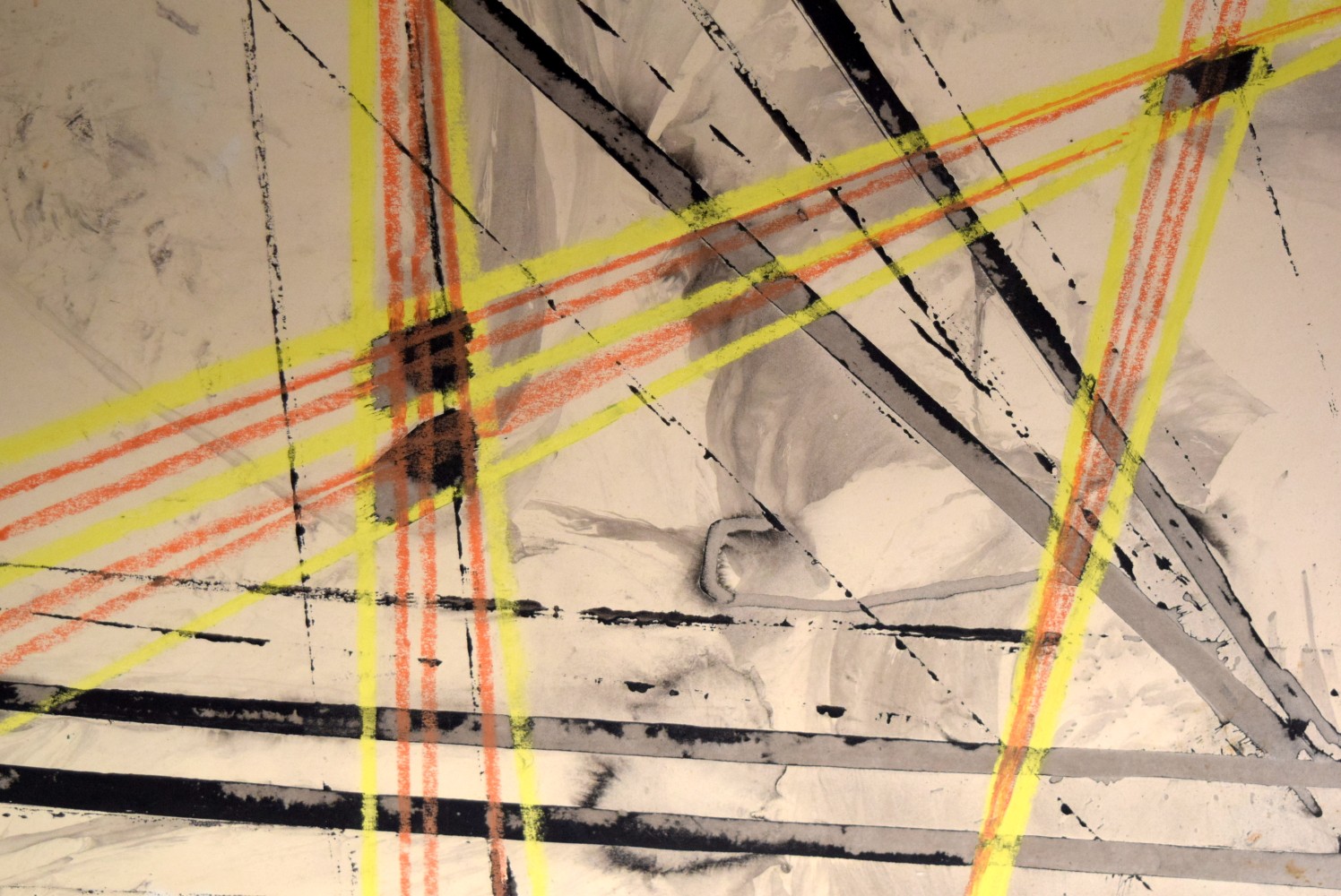 Mid Century Modern Abstract Painting