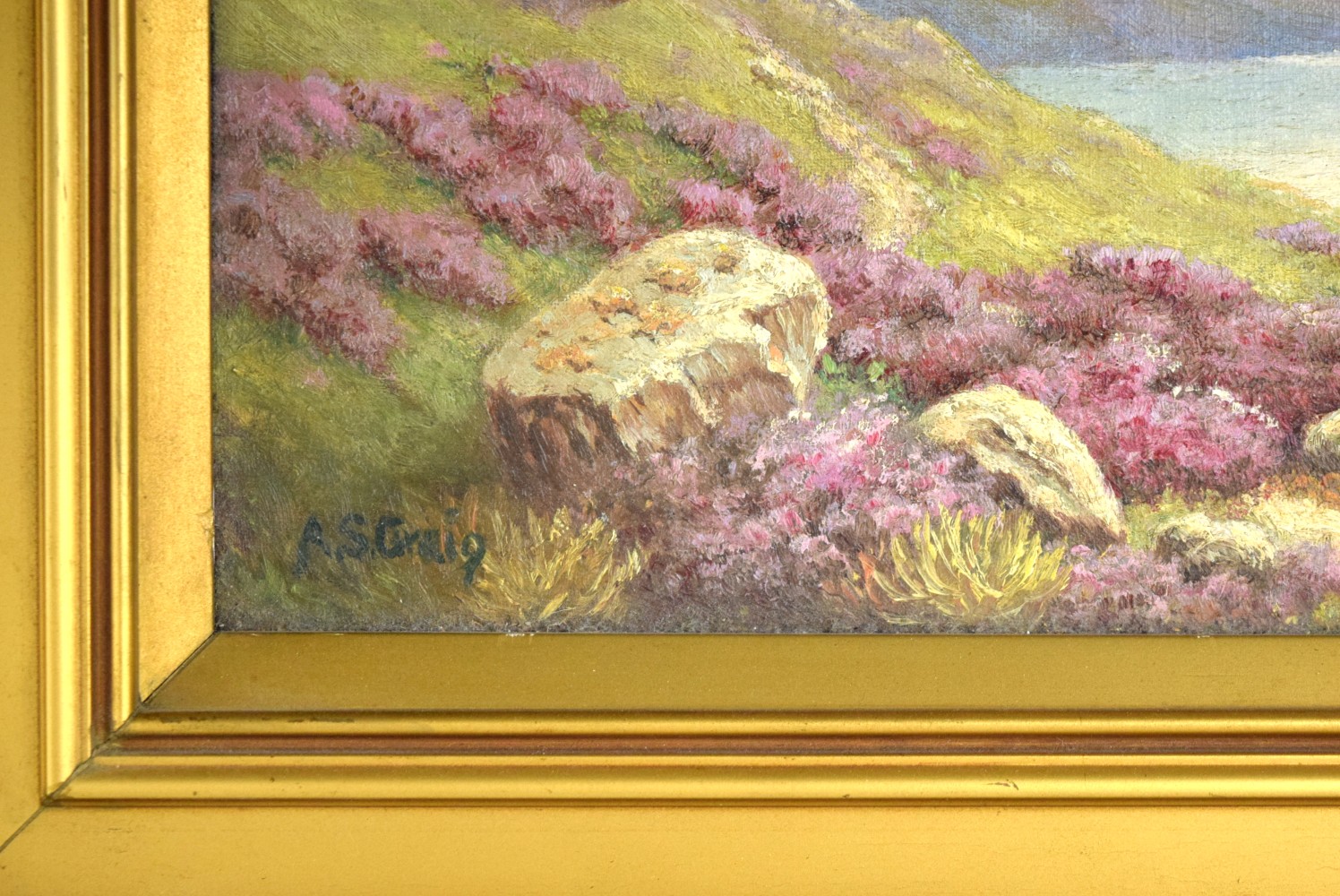 American School Impressionist Oil By A.S.Graig