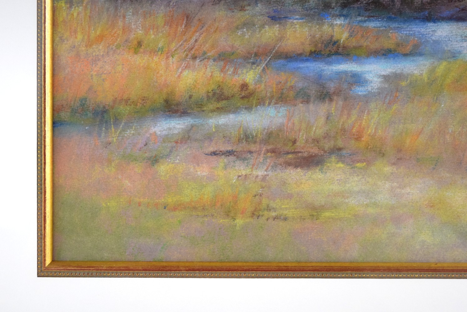 American School Impressionist Pastel By P.Cardell