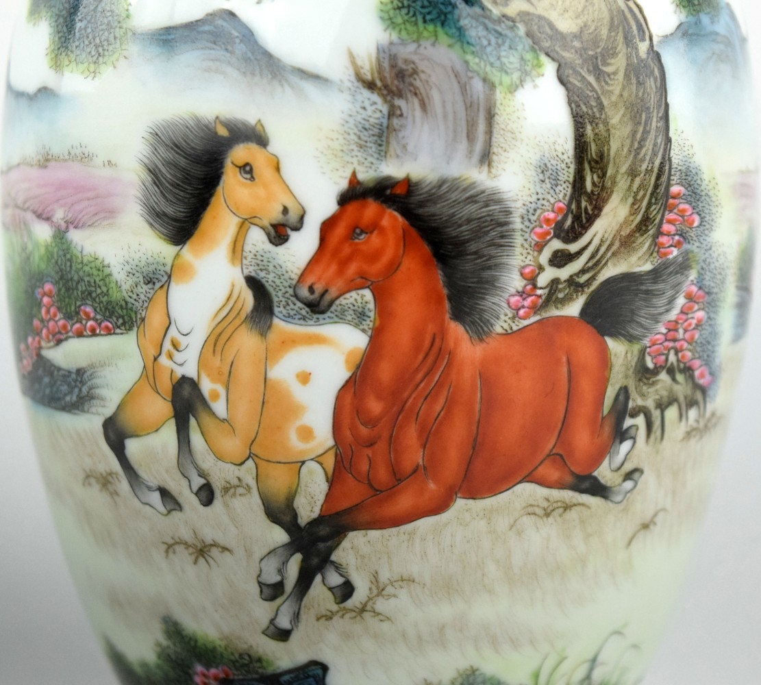 Chinese Daoguang Seal Mark Quing Dynasty Porcelain Ginger Jar