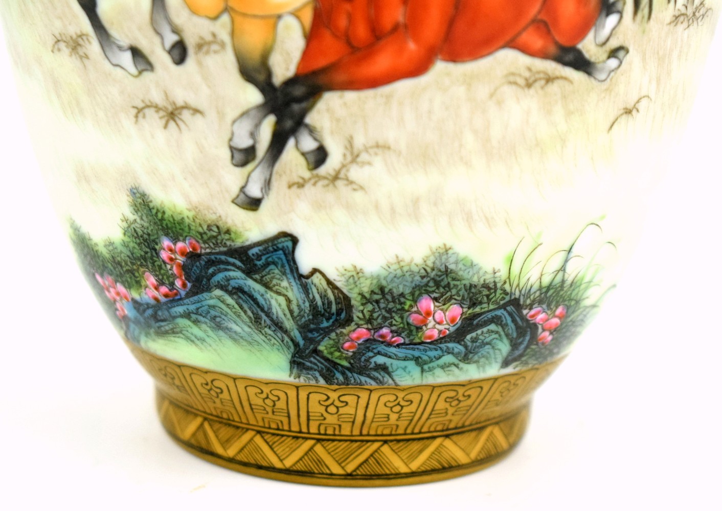 Chinese Daoguang Seal Mark Quing Dynasty Porcelain Ginger Jar