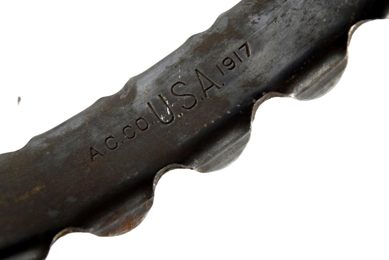 WWI 1917 US Trench Knuckle Knife by L.F. & C