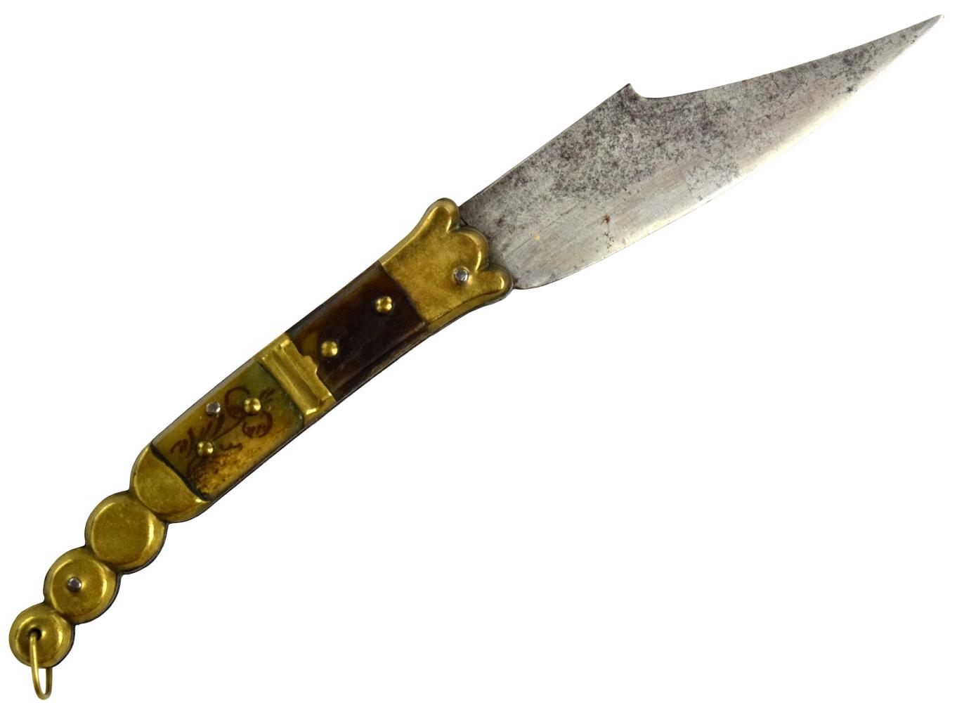 19th C. Spanish or French NAVAJA Folding Knife