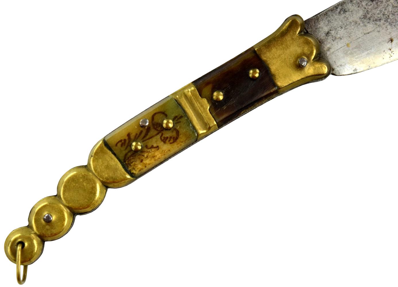 19th C. Spanish or French NAVAJA Folding Knife