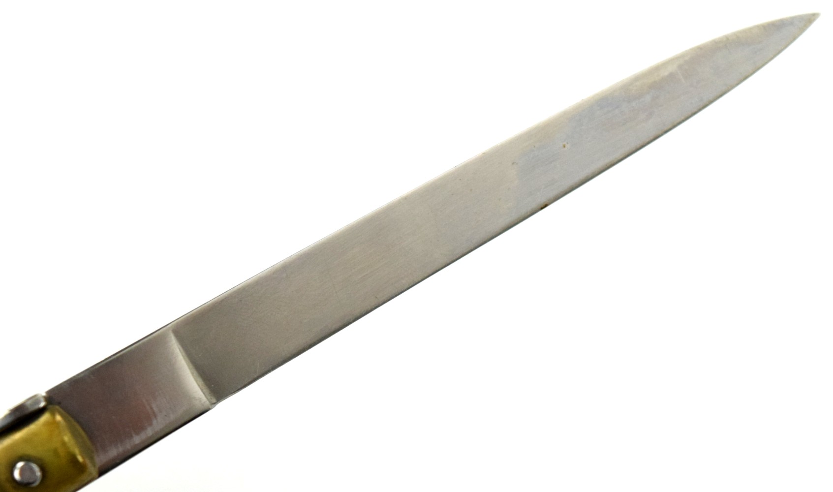 Vintage Rostfrei Italian 1970s Rosewood Stiletto Switchblade Knife