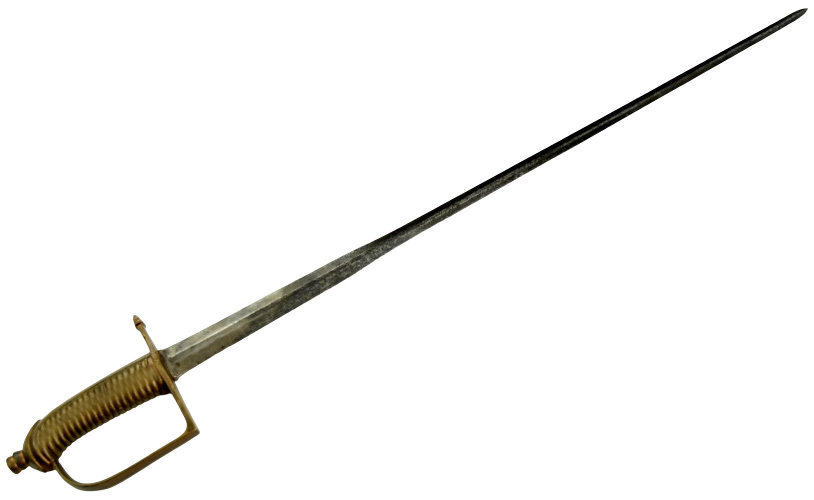 American Revolution Period French Model 1767 Briquet saber