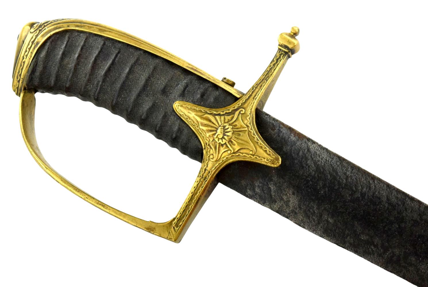 Late 18th - Early 19th C European Officer Saber, probably German or Austrian