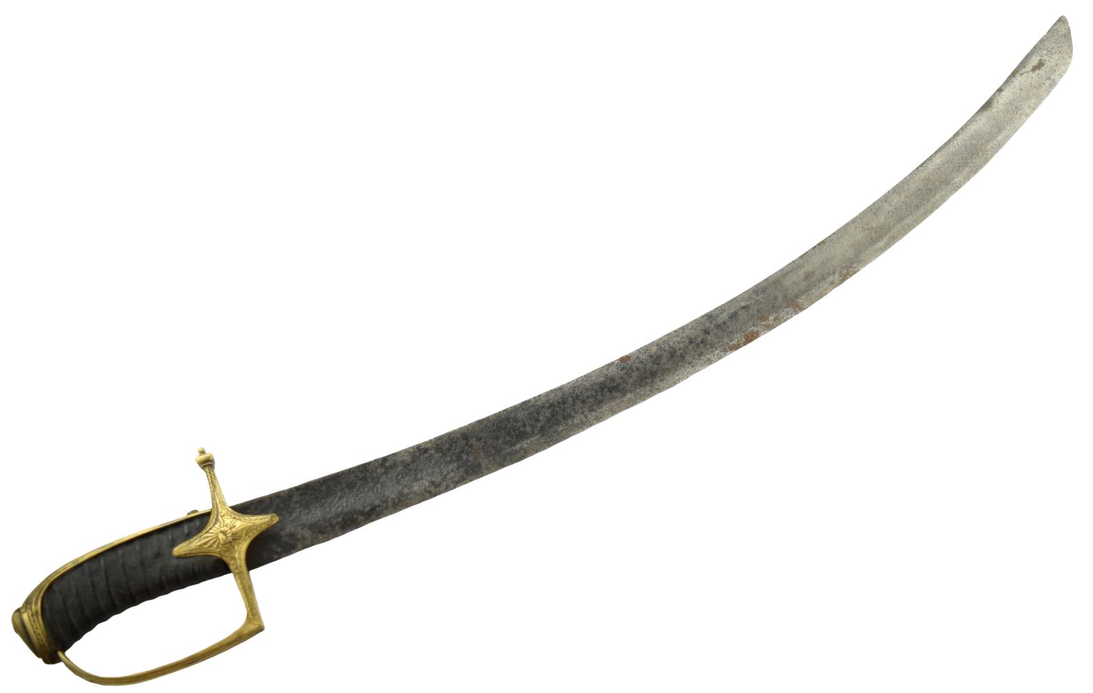 Late 18th - Early 19th C European Officer Saber, probably German or Austrian