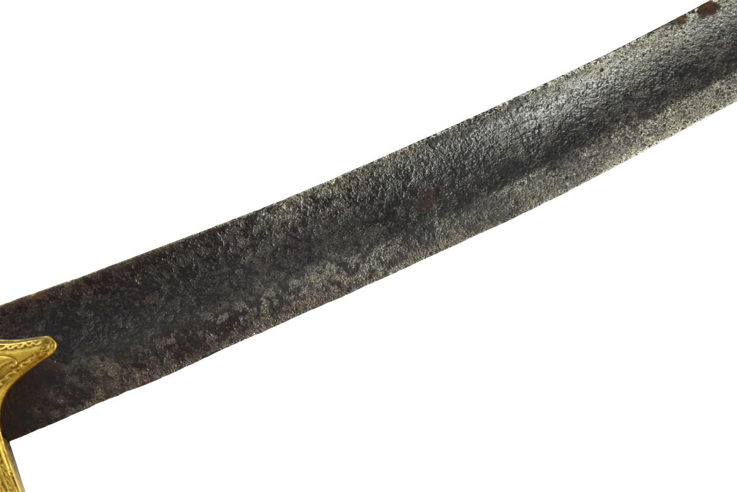 Late 18th - Early 19th C European Officer Saber, probably German or Austrian