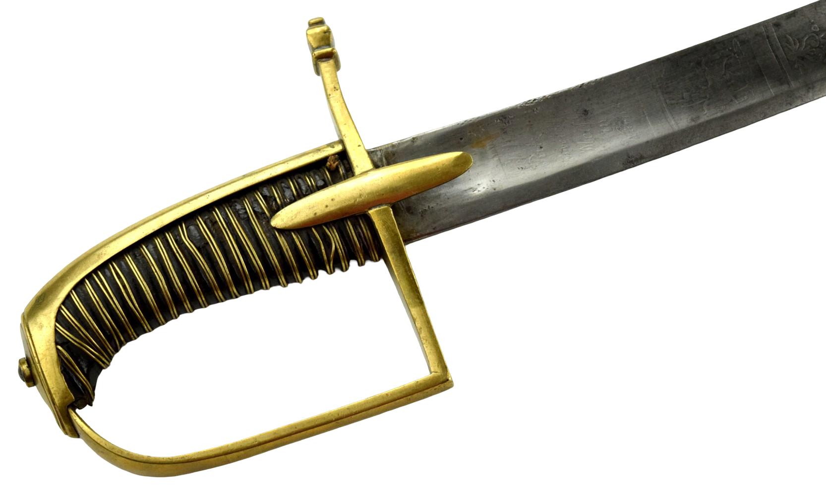 American Revolutionary War era French or German Officer Sword