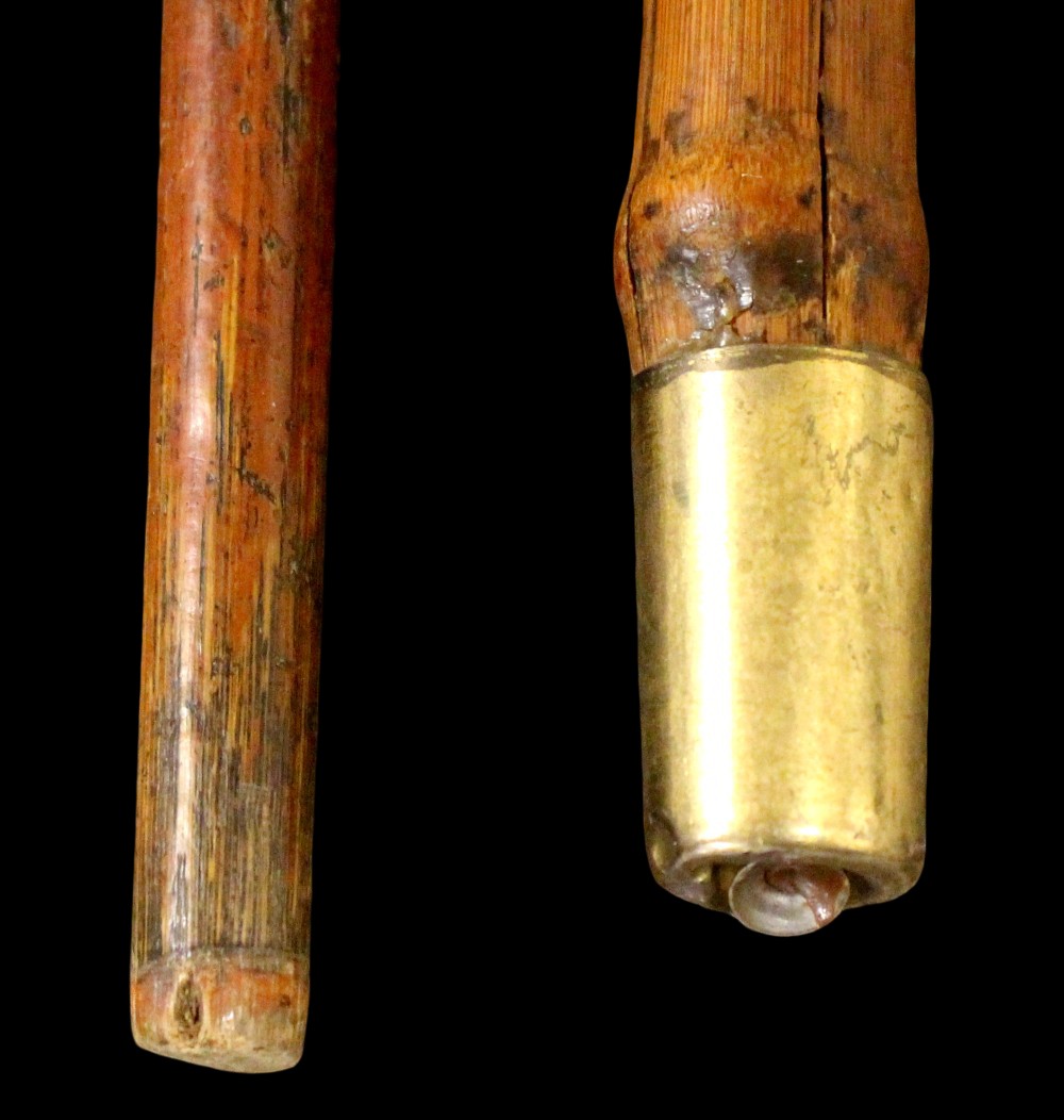 Two Antique Walking Canes Sticks
