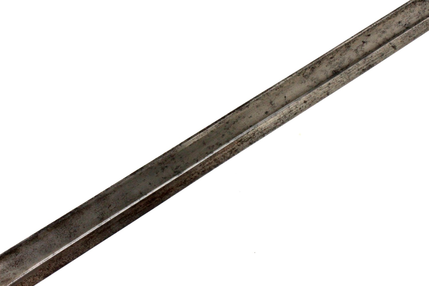 Antique American Civil War era Cavalry Sword, Rare Maker Marked Spine.