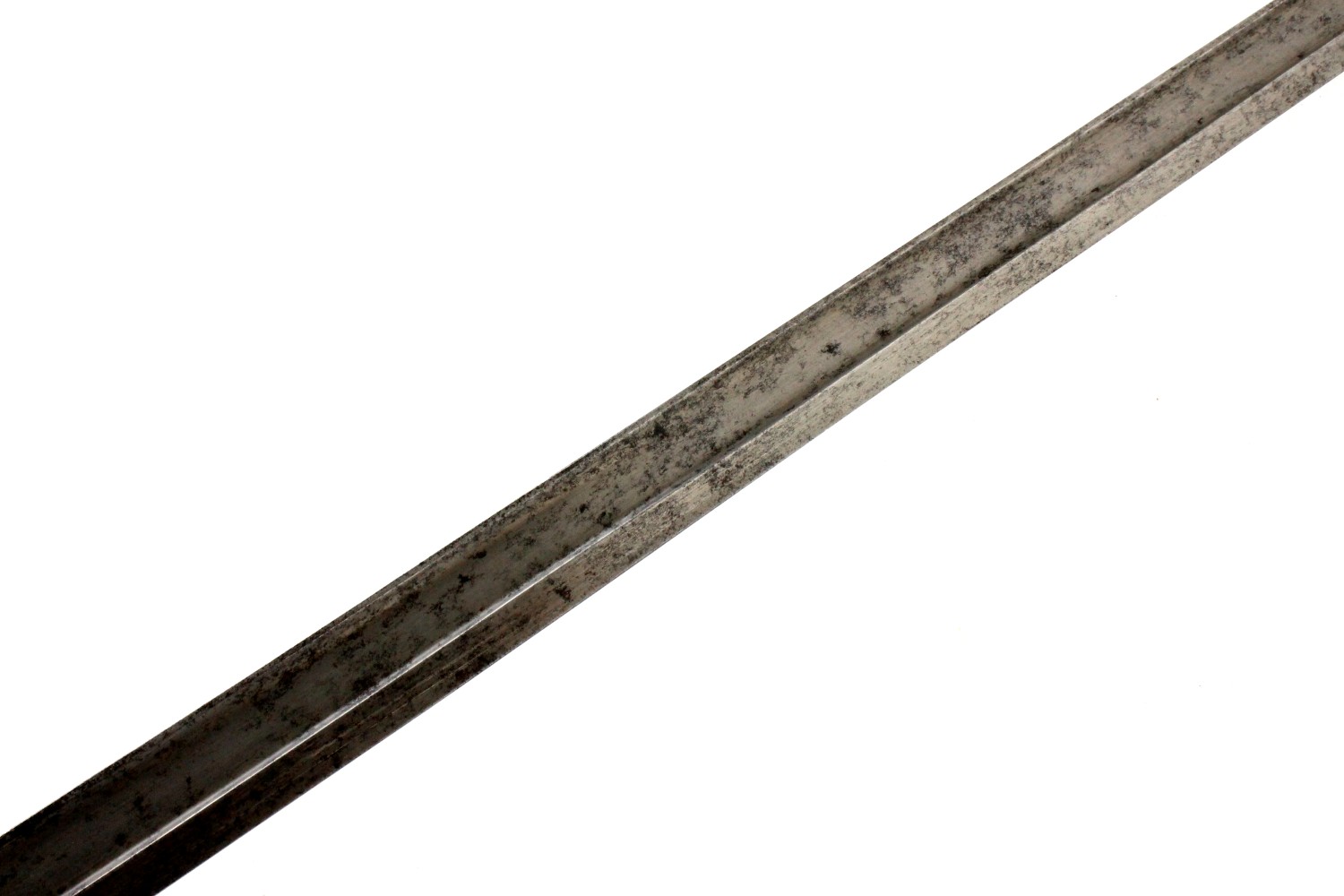 Antique American Civil War era Cavalry Sword, Rare Maker Marked Spine.