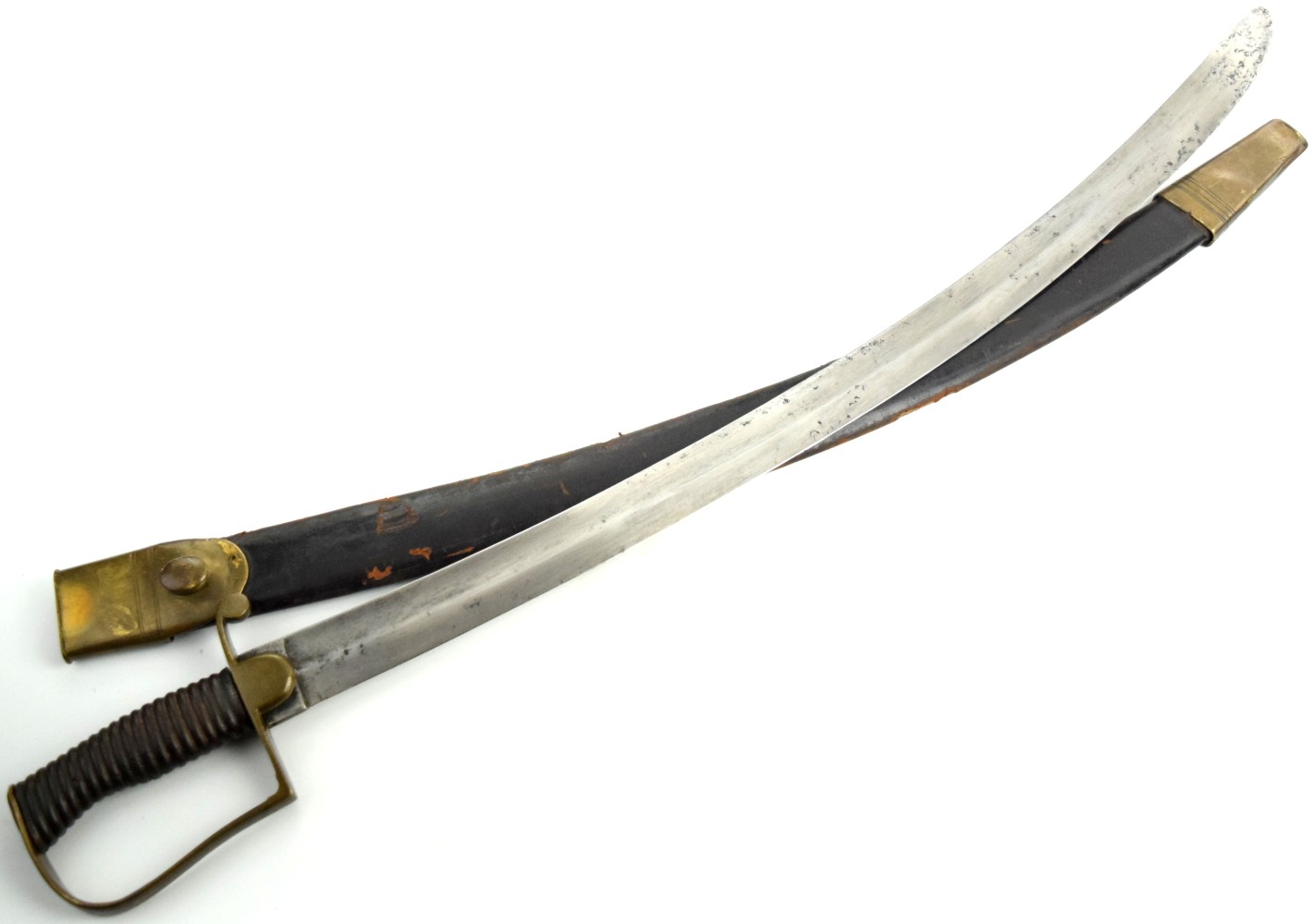 Late Georgian Brass hilted sidearm/Cutlass