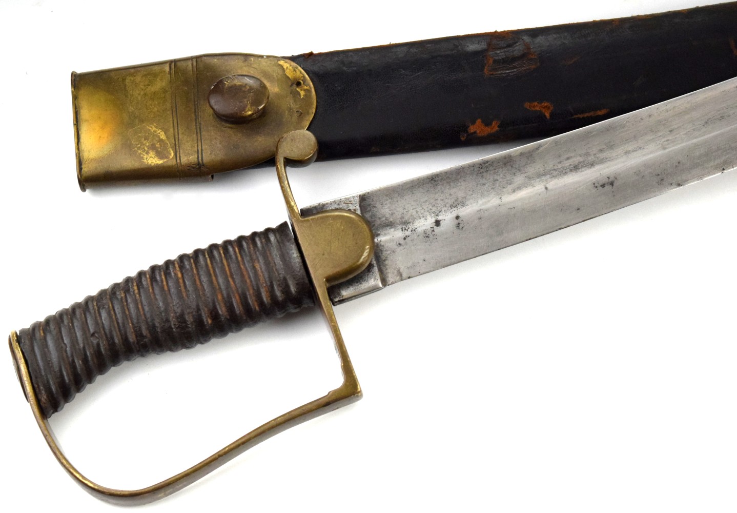Late Georgian Brass hilted sidearm/Cutlass