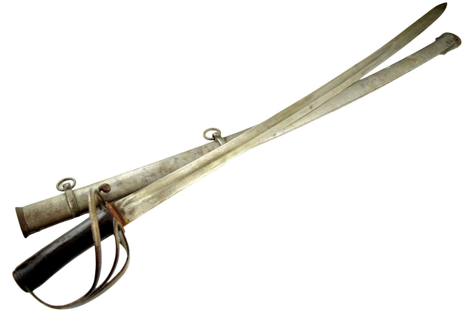 British Pattern 1853 Cavalry Troopers Sword, possible Civil War Used