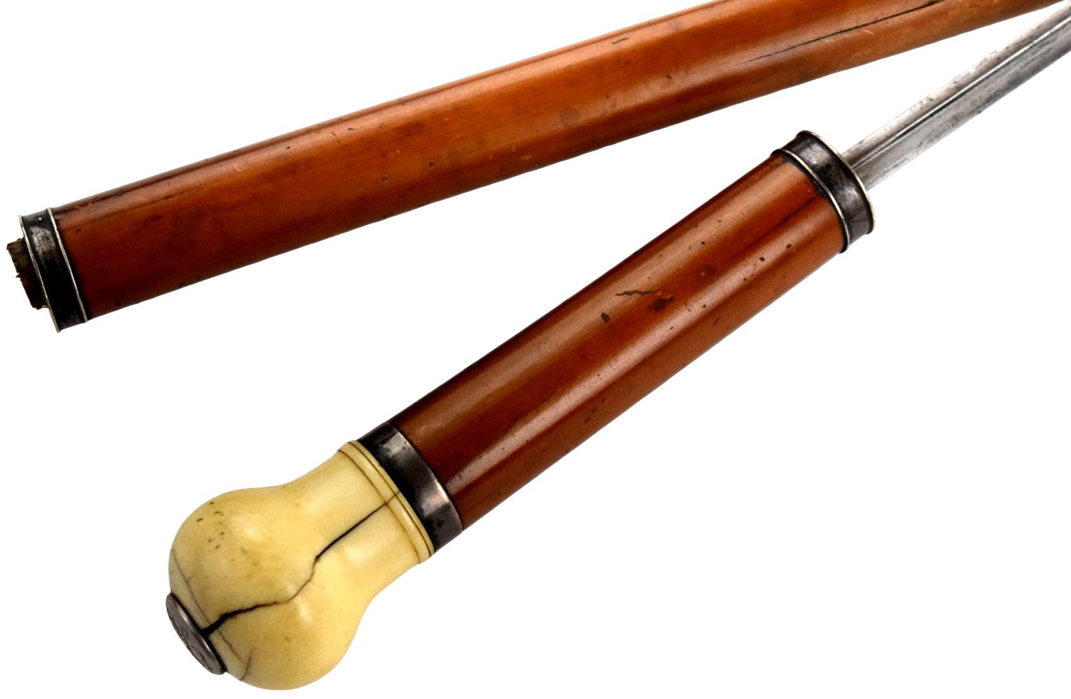 Fine 19th Century Navy Sword Cane English or French