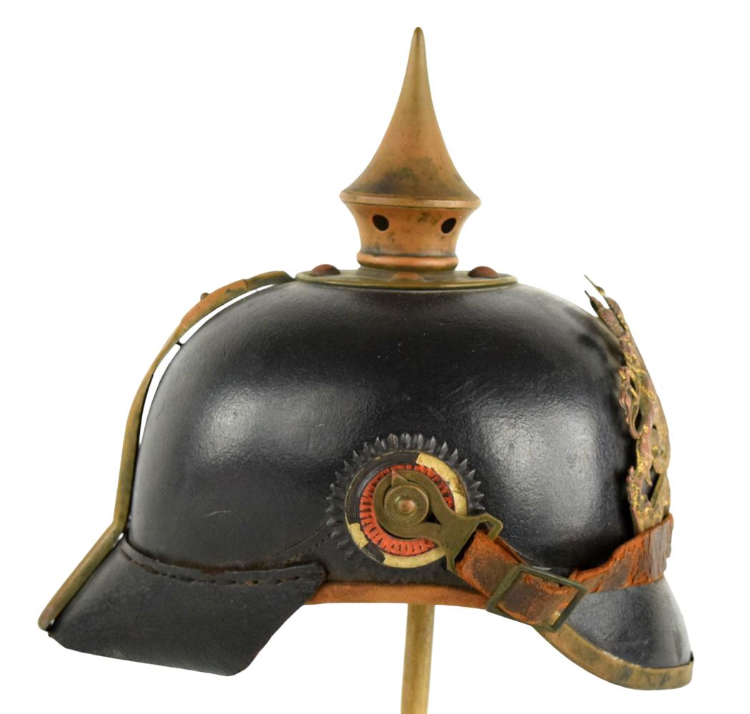 Imperial German WWI Bavarian M1895 Pickelhaube infantry helmet