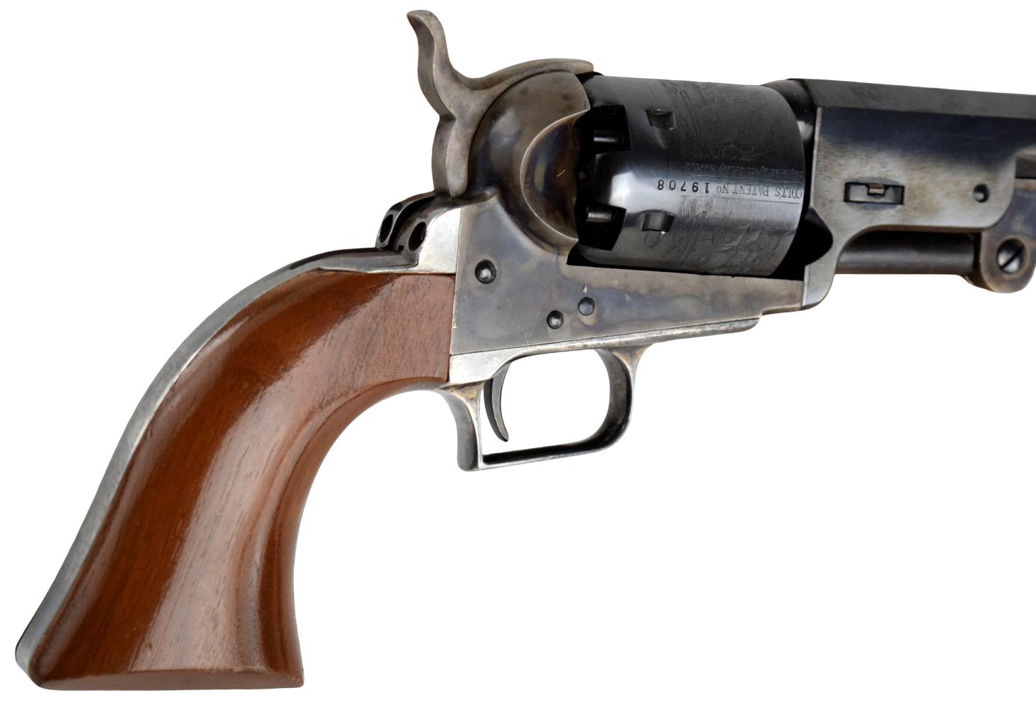 Reproduction Colt 1851 Navy London Steel .36 Cal. Black Powder Revolver