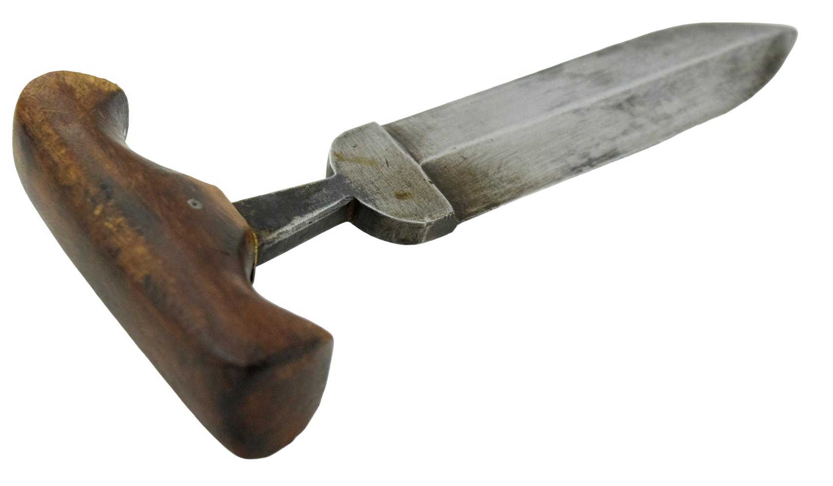 Antique English or American Gamblers Push Dagger Knife