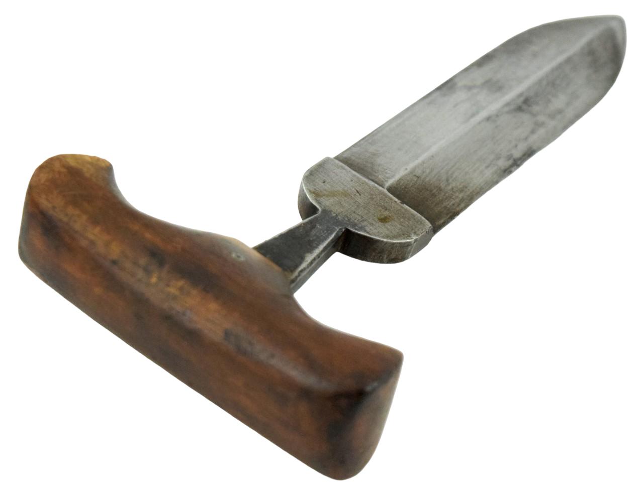 Antique English or American Gamblers Push Dagger Knife