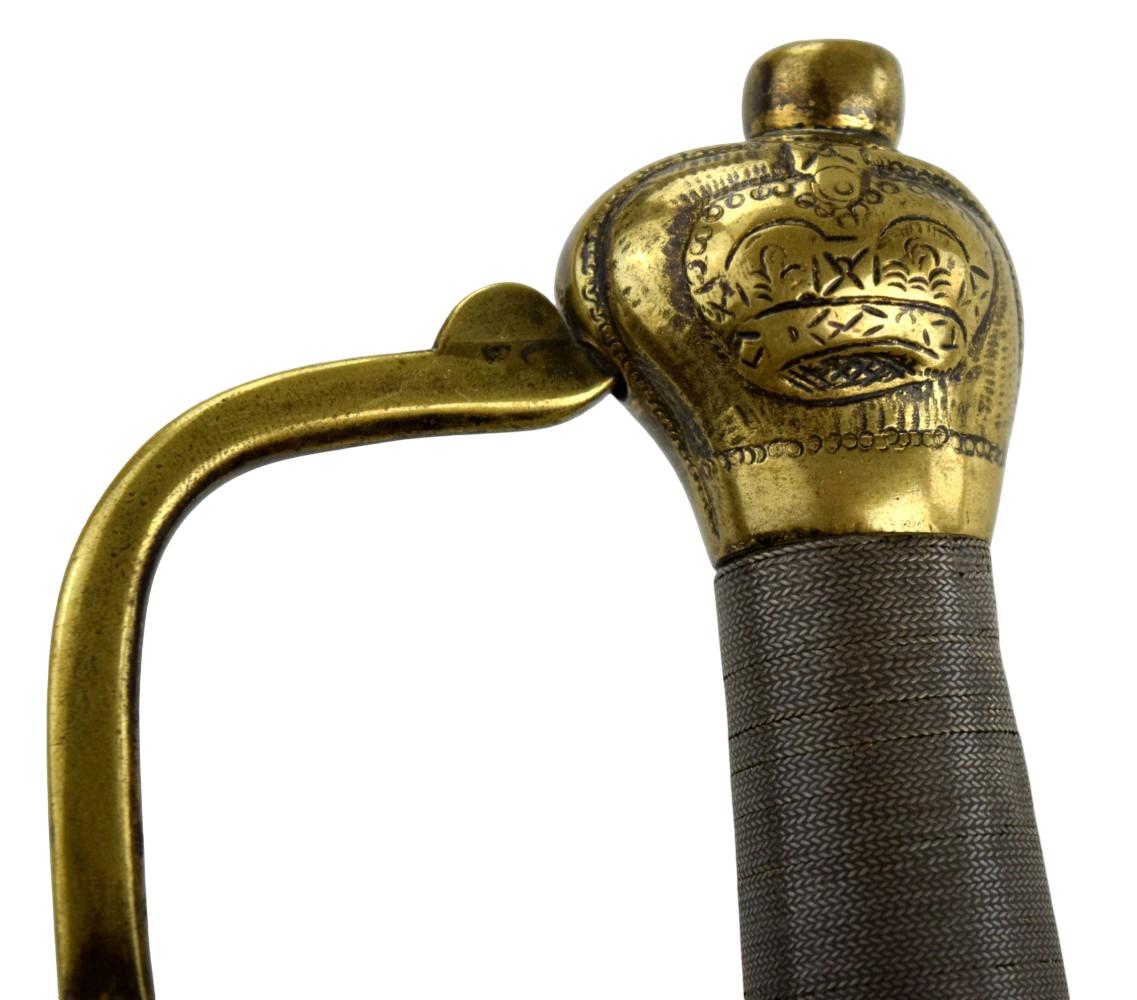 British 18th Century Infantry Officer's Spadroon Sword, circa 1780â1800 ~ Possible used during American Revolution