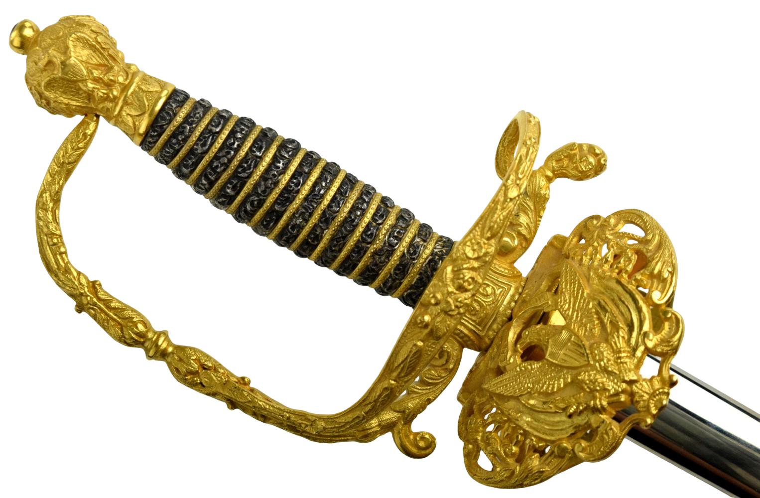Presentation Grade U.S. Model 1860 Staff & Field Officer's Sword by The M.C. Lilley Co