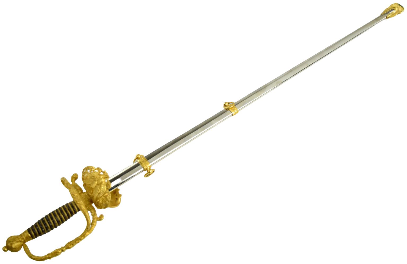 Presentation Grade U.S. Model 1860 Staff & Field Officer's Sword by The M.C. Lilley Co