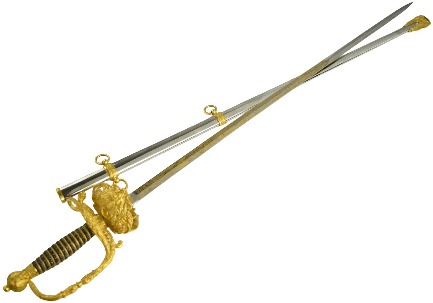 Presentation Grade U.S. Model 1860 Staff & Field Officer's Sword by The M.C. Lilley Co