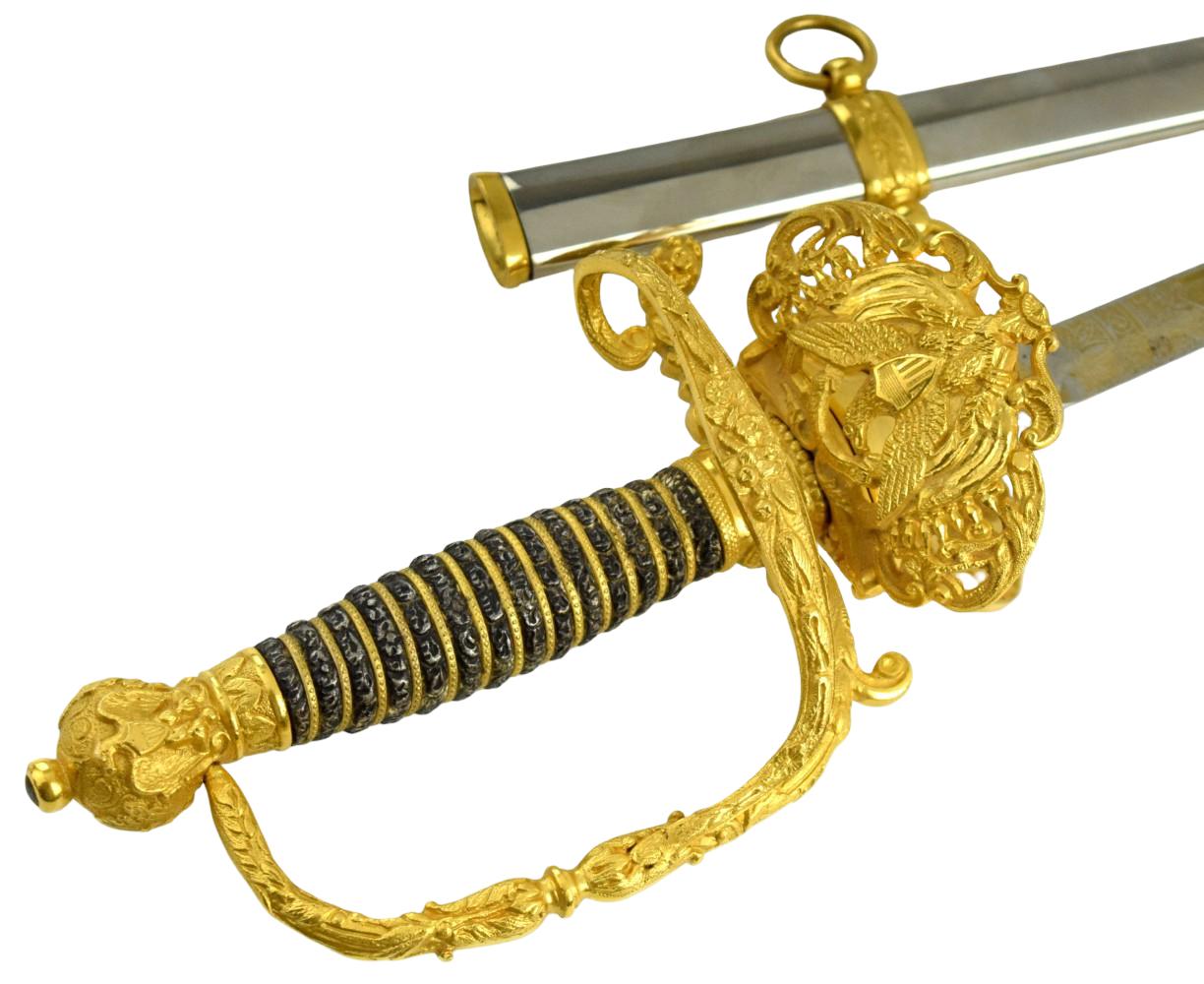 Presentation Grade U.S. Model 1860 Staff & Field Officer's Sword by The M.C. Lilley Co
