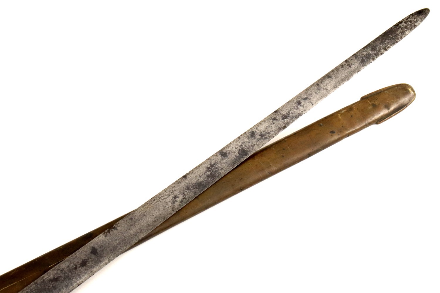 Scarce Variation Model 1850 American Militia Officer's Sword used through the Civil War ~ Nice Carved Bone Grip.