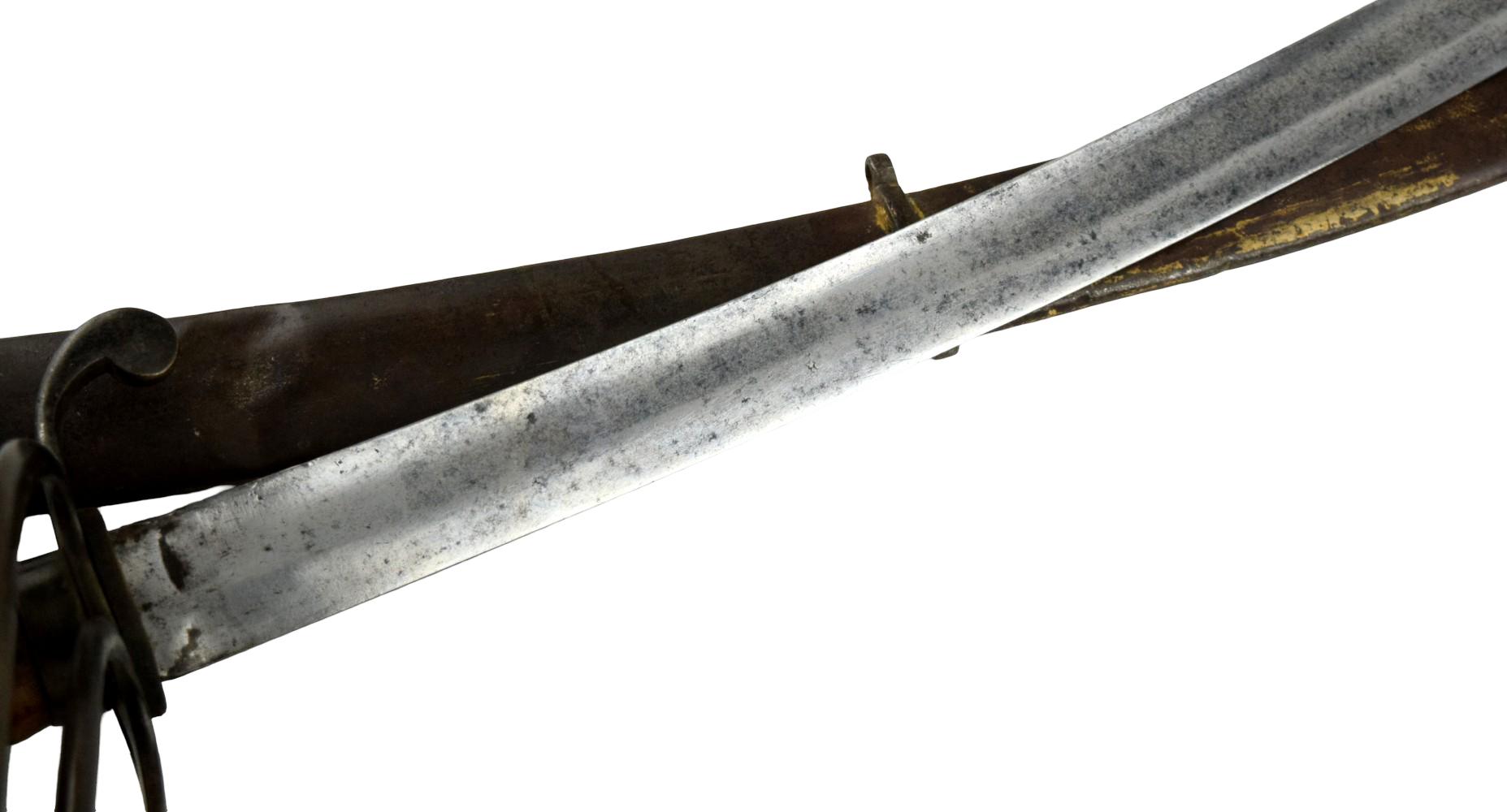Antique British pattern 1821 light cavalry saber sword