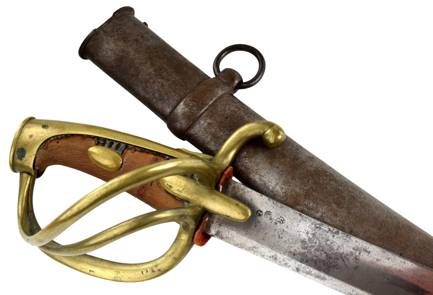 Rare French / Russian Napoleonic Wars Era Cavalry Battle Sword.