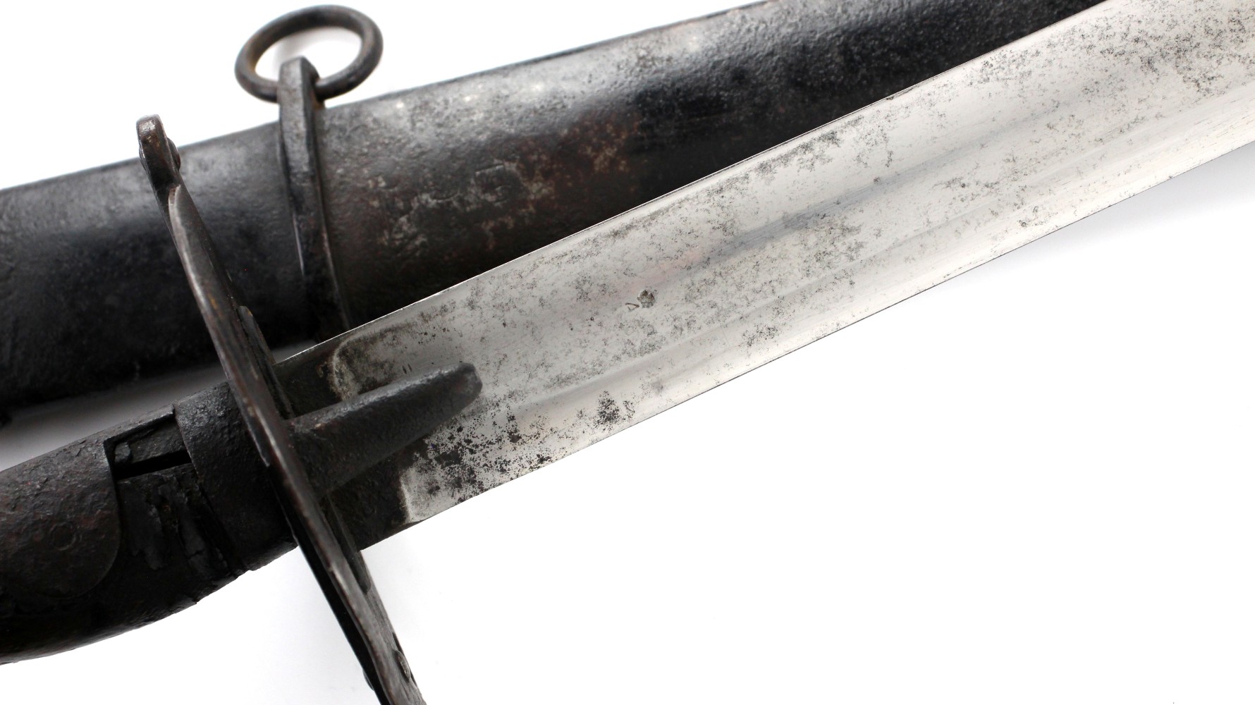 Rare Regiment Marked M-1796 English Cavalry Trooper's Sword, Marked Blade With Battle-marks To The Edge.