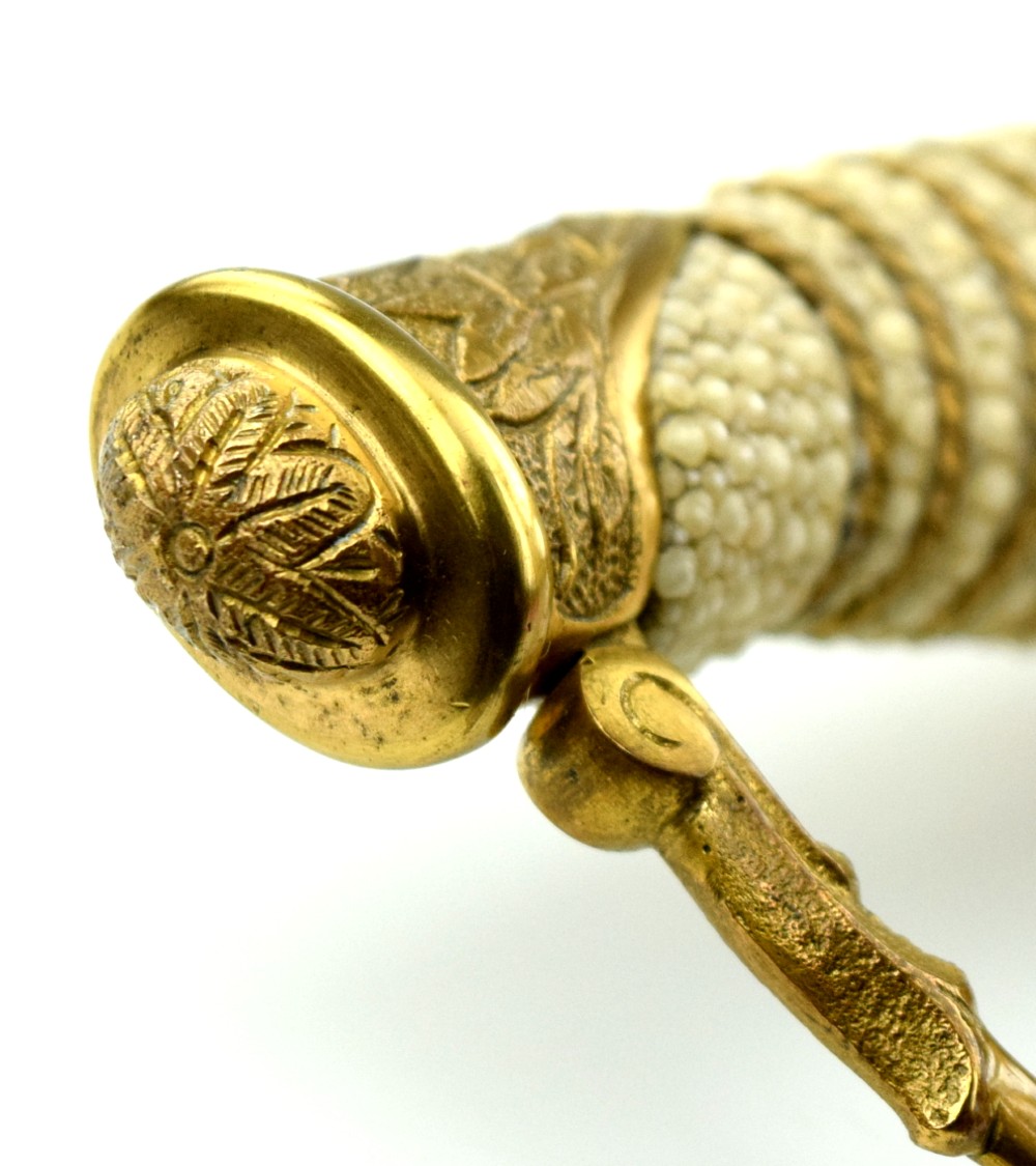 US Officer Dress Presentation Sword to Major William N Reynolds