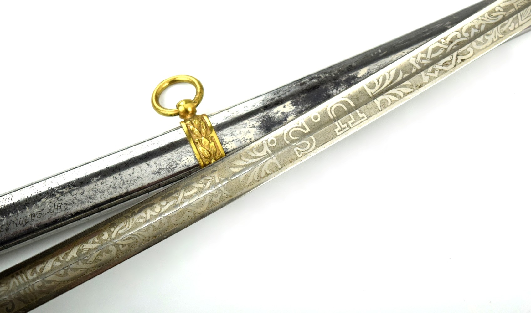 US Officer Dress Presentation Sword to Major William N Reynolds