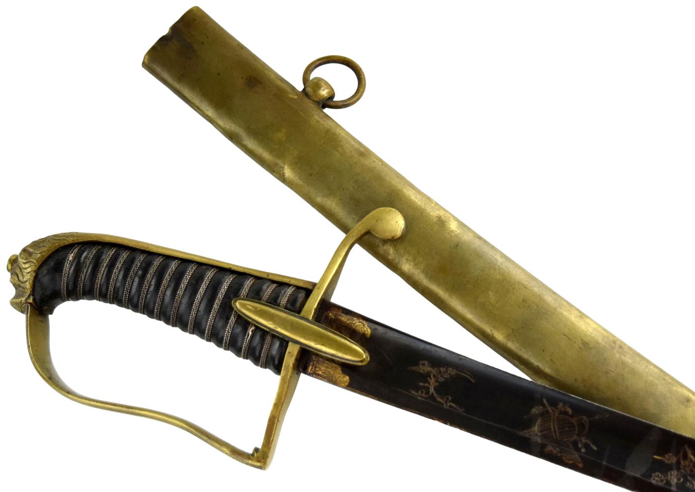 Napoleonic Era Hungarian Light Cavalry Officer's Saber ~ circa 1795â1815 ~ Damascus Blade