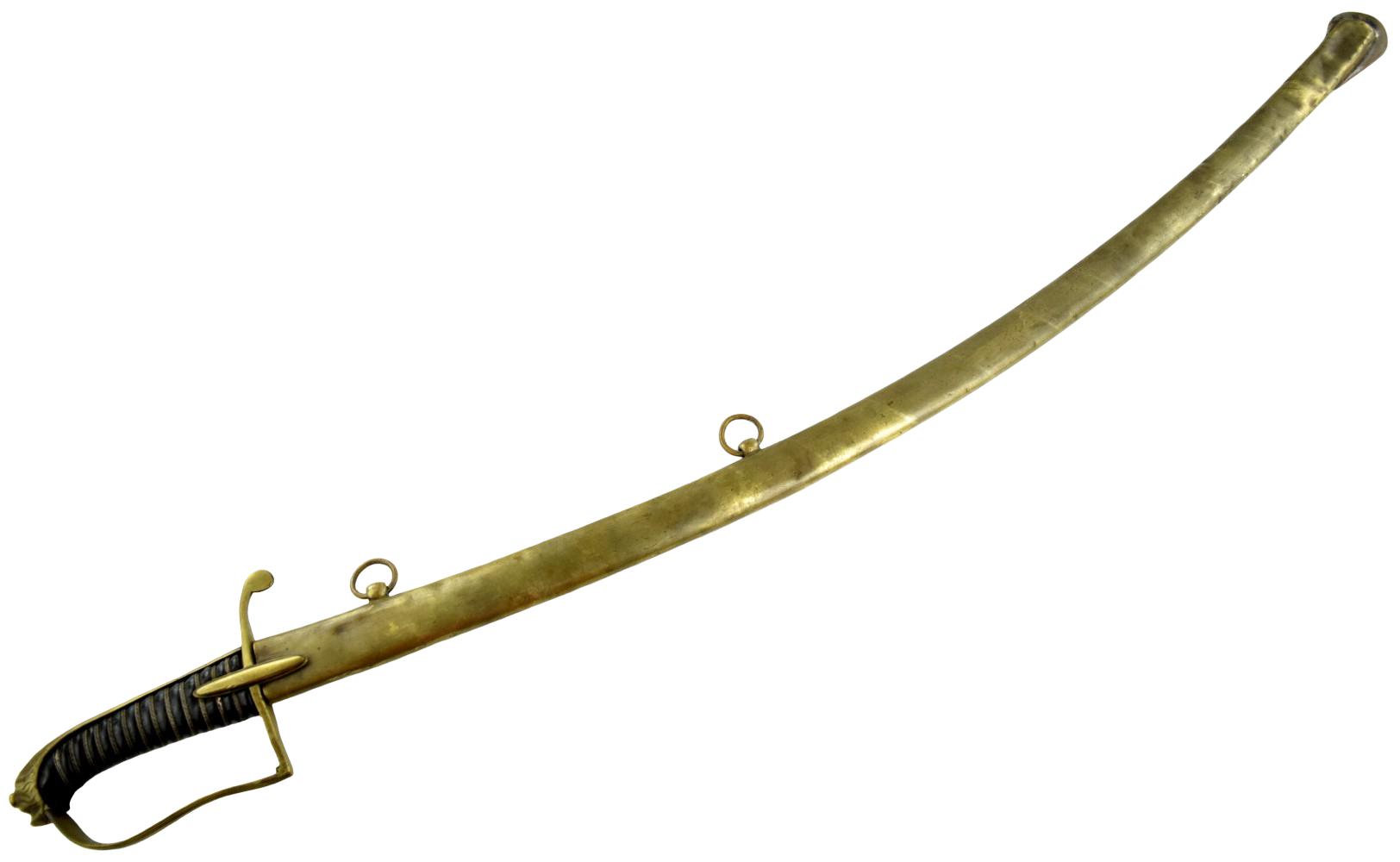 Napoleonic Era Hungarian Light Cavalry Officer's Saber ~ circa 1795â1815 ~ Damascus Blade