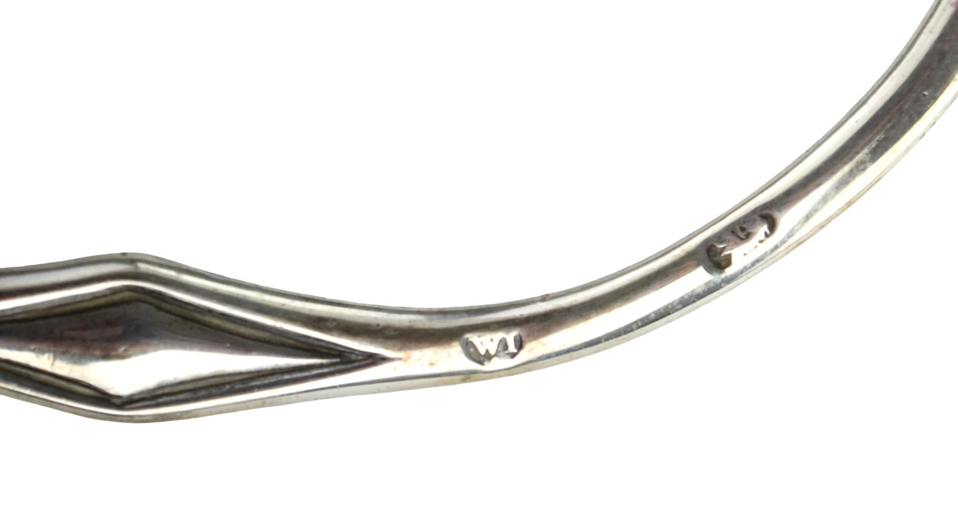 Very Good American Revolution Era Officer's Rapier Sword with Solid Silver Hilt