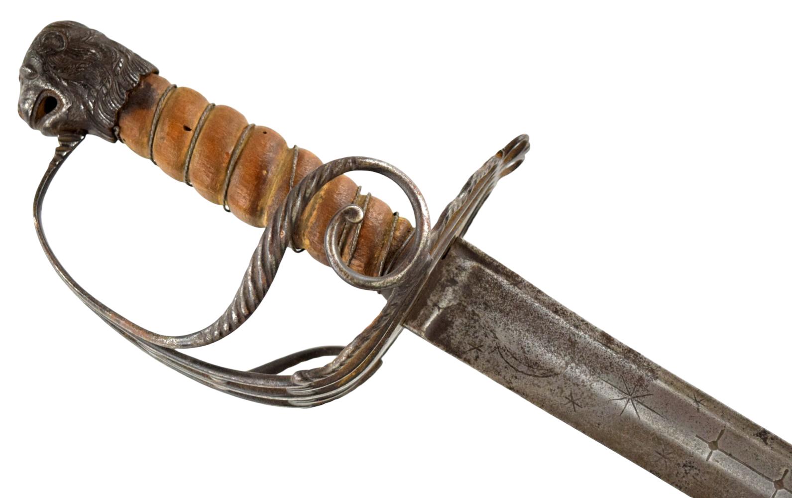 American Revolutionary War-Era Cuttoe (Hanger), English or American Colonial, circa 1765â1785