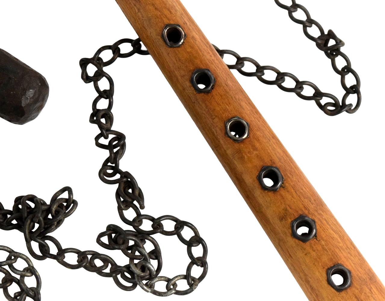Antique Japanese Kusarigama (Chain-Linked Kama)