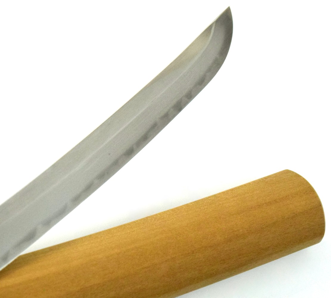Edo Period Japanese Wakizashi Sword in Shirasaya
