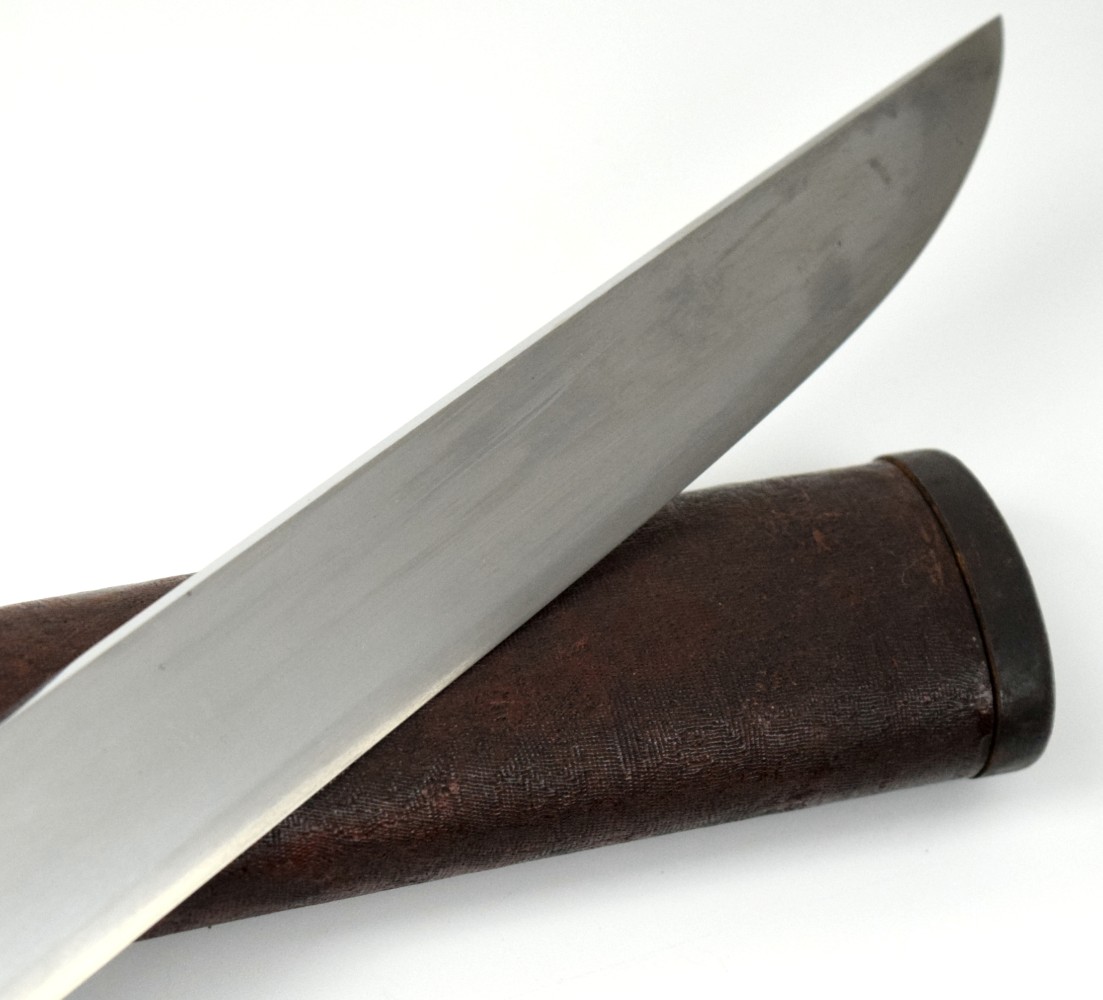 Nice Japanese Samurai Tanto Knife with Papers ~ Signed Munekazu Tsukuru