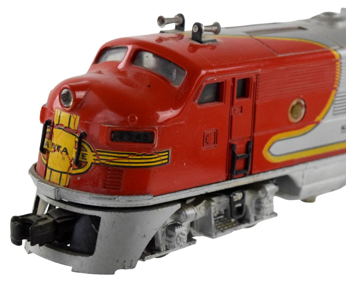 Vintage Lionel Santa Fe 2333-20 Diesel F3 Locomotive
