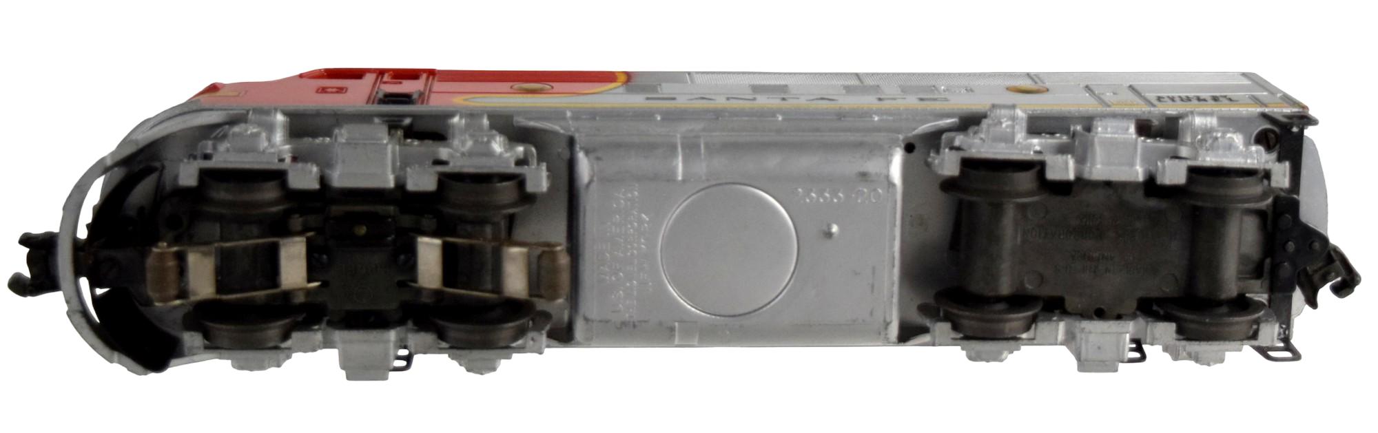 Vintage Lionel Santa Fe 2333-20 Diesel F3 Locomotive With 2343 Unit