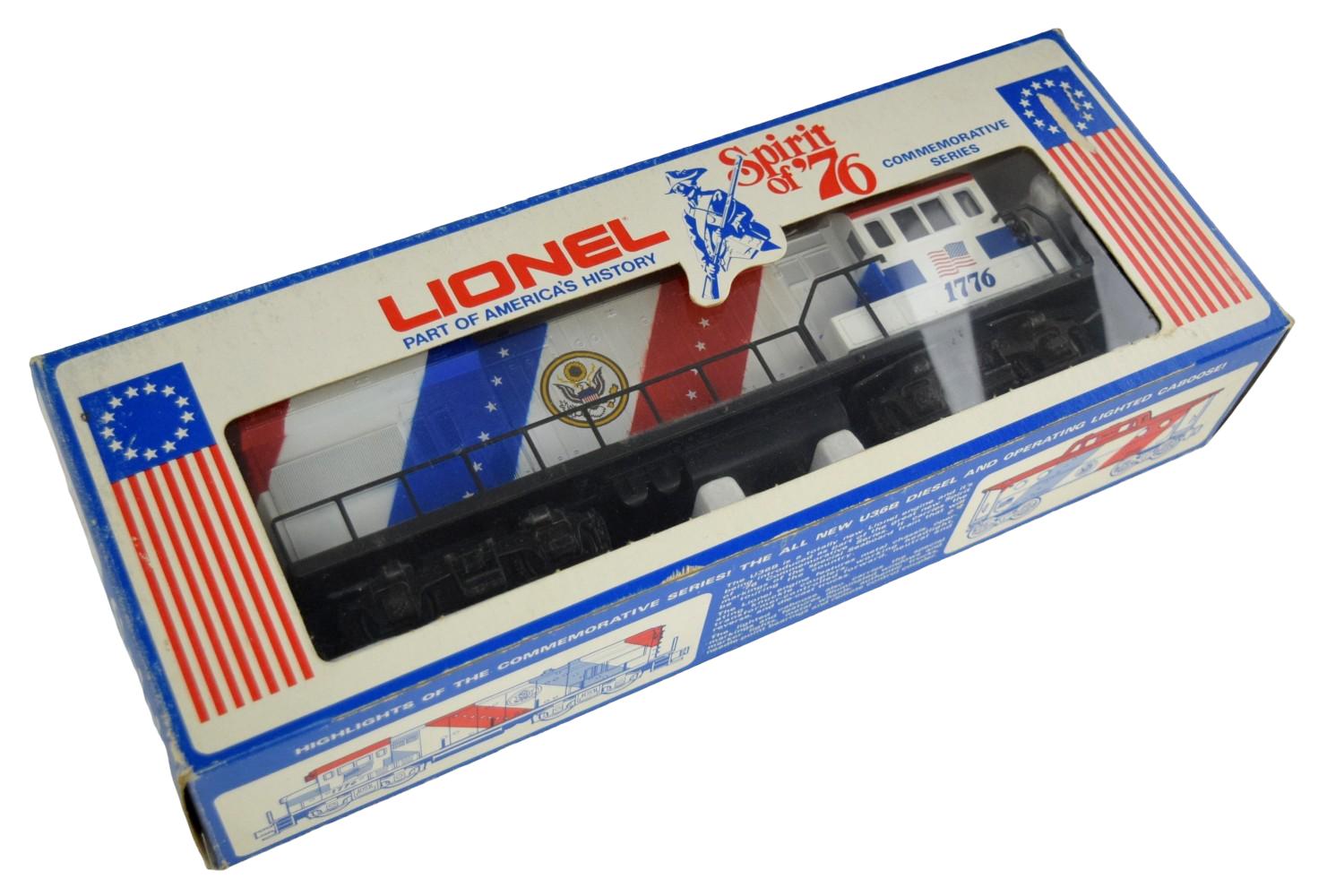Lionel 6-1776 O Gauge Spirit of 76 U36B Powered Diesel Locomotive EX/Box