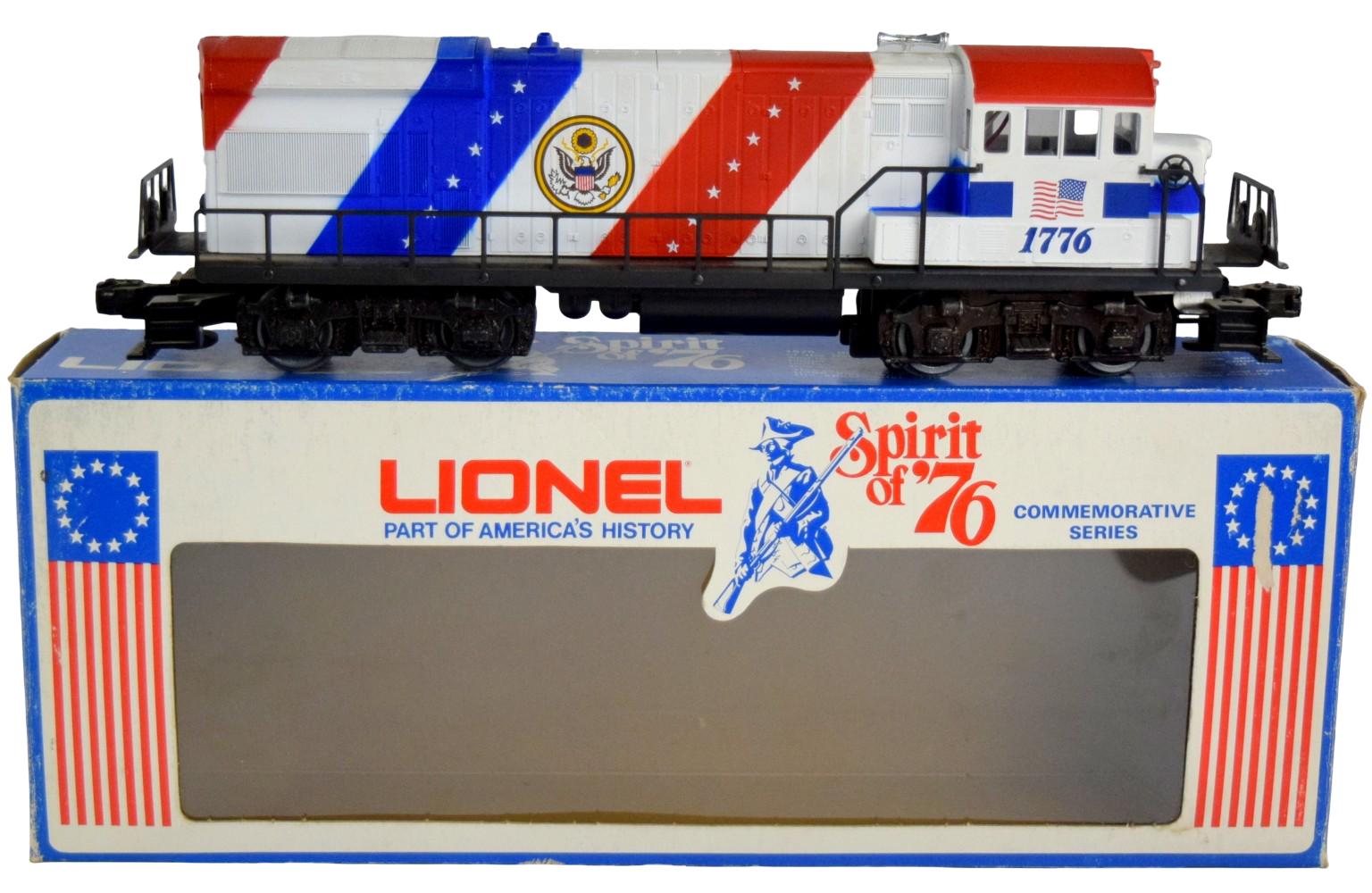 Lionel 6-1776 O Gauge Spirit of 76 U36B Powered Diesel Locomotive EX/Box